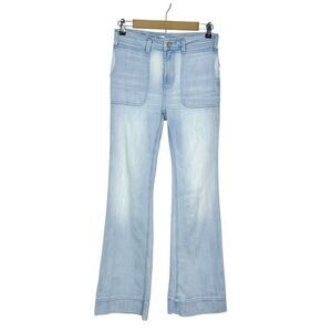 Anthropologie Light Blue Flare Jeans